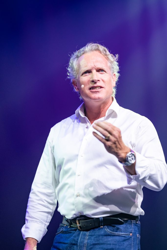 Victor Overmars spreker over leiderschap