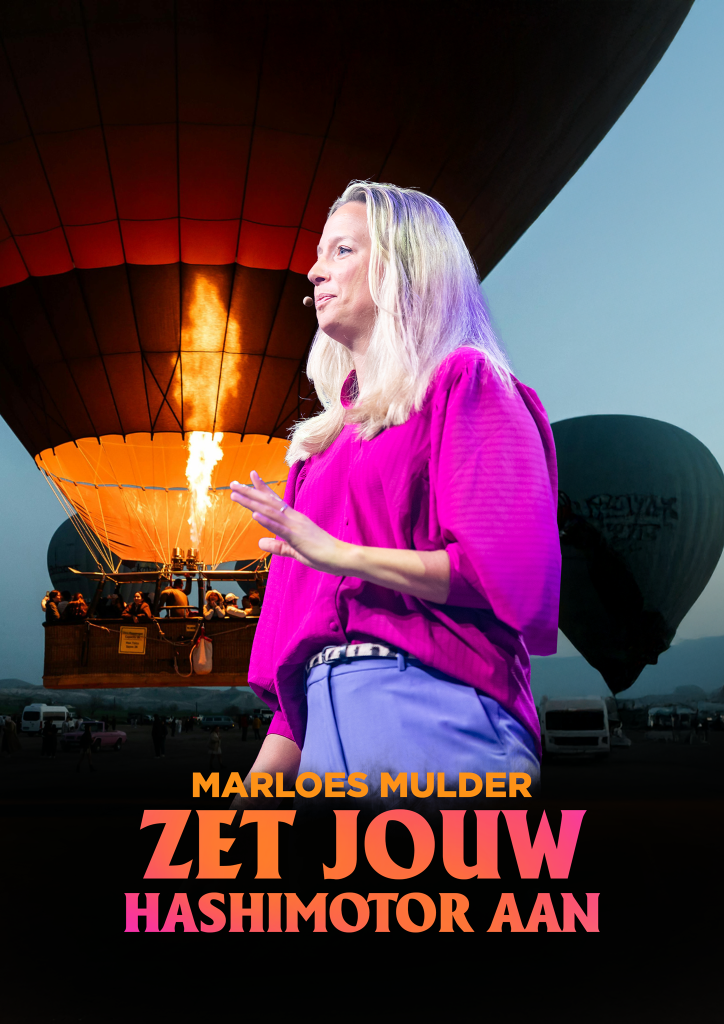 Marloes Mulder spreker trage schildklier hashimoto